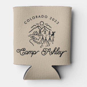 Camp Bachelorette Custom Can Cooler/ Coozie Dosenkühler