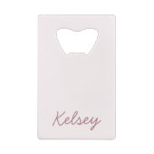 Camp Bachelorette Dekoration Geldbeutel Flaschenöffner (Rückseite)