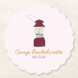 Camp Bachelorette Dekoration Untersetzer