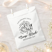 Camp-Bachelorette-Erholung Geschenktütchen (Ausgeschnitten)