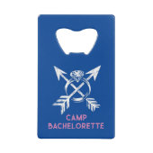 Camp Bachelorette Geldbeutel Flaschenöffner (Vorderseite)