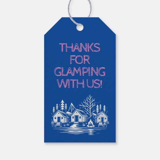 Camp Bachelorette Geschenkanhänger (Rückseite)