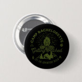 Camp Bachelorette Getlit Bride Gastgeschenk De Button (Vorne & Hinten)