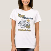 Camp Bachelorette Girls Weekend Party T-Shirt (Vorderseite)