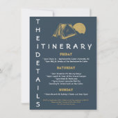 Camp Bachelorette Giro del Malcantone Party Einladung (Rückseite)