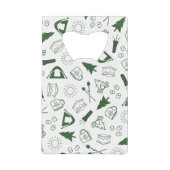 Camp Bachelorette Green Cooler Geldbeutel Flaschenöffner (Vorderseite)