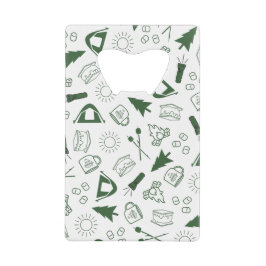 Camp Bachelorette Green Cooler Geldbeutel Flaschenöffner