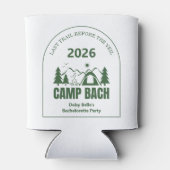 Camp Bachelorette Green Dosenkühler (Rückseite)