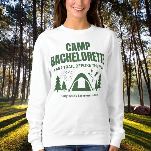 Camp Bachelorette Green T - Shirt