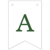 Camp Bachelorette Green Weekend Banner (Dritte Fahne)