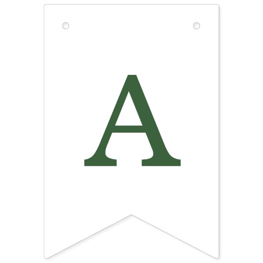 Camp Bachelorette Green Weekend Banner (Dritte Fahne)