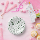 Camp Bachelorette Grünbuch Napkin Pappteller (Party)