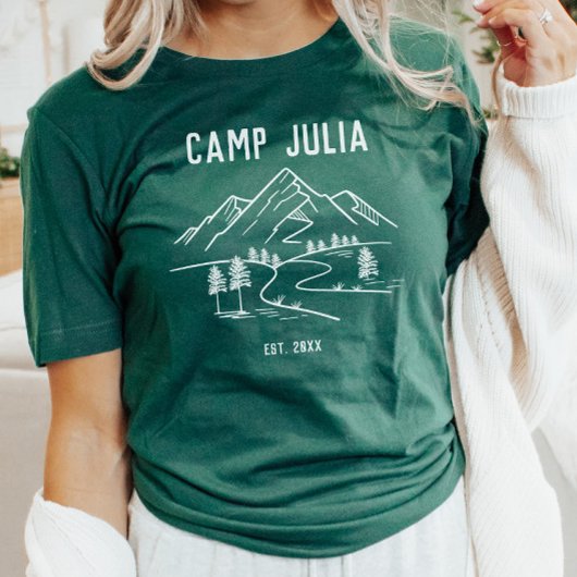 Camp Bachelorette Letzter Weg vor dem Schleier T-Shirt