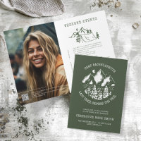 Camp Bachelorette Moderner Rustikaler Junggeselinn