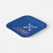 Camp Bachelorette Pappteller (Gewinkelt)