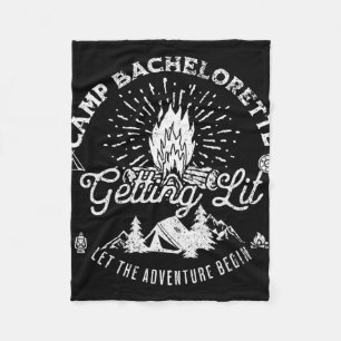 Camp Bachelorette Party-Matching Fleecedecke
