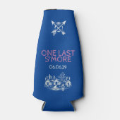 Camp Bachelorette Personalisiert Flaschenkühler (Vorderseite)