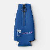 Camp Bachelorette Personalisiert Flaschenkühler (Rückseite)