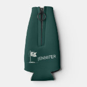 Camp Bachelorette Personalisiert Flaschenkühler (Rückseite)