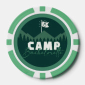 Camp Bachelorette Pokerchips (Vorderseite)