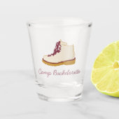 Camp Bachelorette Schnapsglas (Vorderseite)