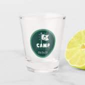 Camp Bachelorette Schnapsglas (Vorderseite)