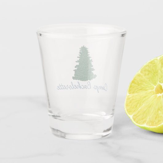 Camp Bachelorette Schnapsglas (Rückseite)