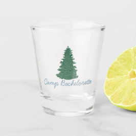 Camp Bachelorette Schnapsglas