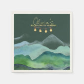 Camp Bachelorette Serviette (Vorderseite)