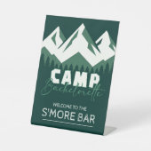 Camp Bachelorette Sockelschild (Vorderseite)
