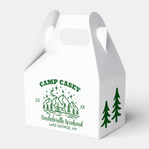 CAMP BACHELORETTE WEEKEND GESCHENKSCHACHTEL