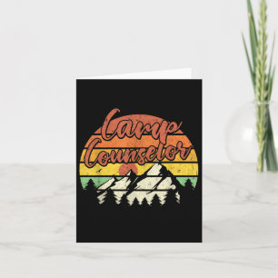 Camp-Beraterstab Sommer Outdoor Sunset Camping Karte