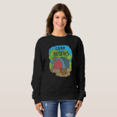 Camp Besties Camping Friends and Backpacker Part Sweatshirt (Vorne ganz)
