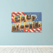 Camp Blanding, Florida - Großbuchstaben Leinwanddruck (Insitu (Holzboden))