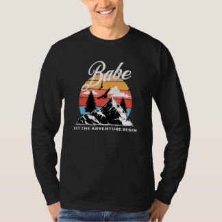 Camp Brautjungfer Braut Rustikale Outdoor-Hochzeit T-Shirt
