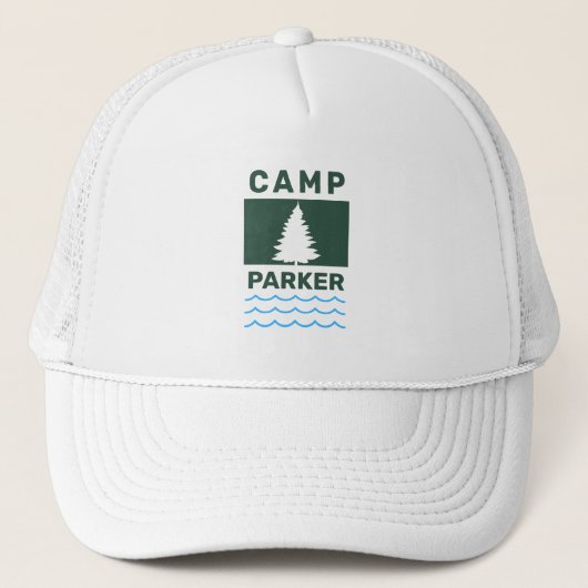 Camp Bride angepasster Trucker-Hut Truckerkappe (Vorderseite)