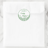 Camp Bride Junggeselinnen-Abschied Stickers (Tasche)