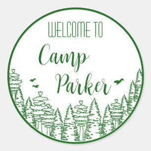 Camp Bride Junggeselinnen-Abschied Stickers