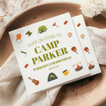 Camp Camping Camper Geburtstagsparty