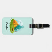 Camp Camping Design Gepäckanhänger (Vorderseite horizontal)