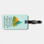 Camp Camping Design Gepäckanhänger (Rückseite horizontal)