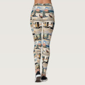 Camp Caravan Sommerurlaub Leggings (Rückseite)