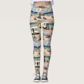 Camp Caravan Sommerurlaub Leggings (Vorderseite)