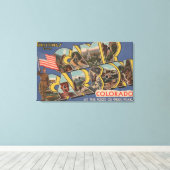 Camp Carson, Colorado - Pikes Peak Leinwanddruck (Insitu (Holzboden))