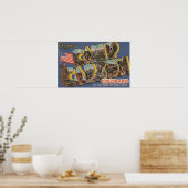 Camp Carson, Colorado - Pikes Peak Poster (Küche)