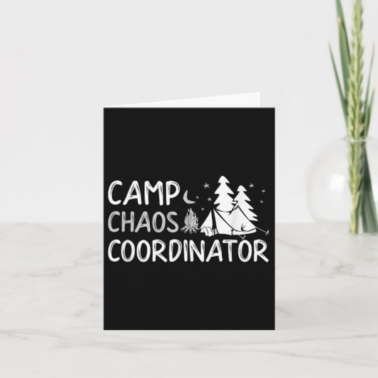 Camp Chaos Koordinator Sommerdirektor Karte (Vorderseite)