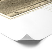 Camp Chase, OH Panoramakarte - ca. 1863 Poster (Ecke)