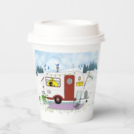 Camp Chic Paper Cup Pappbecher (Vorderseite)
