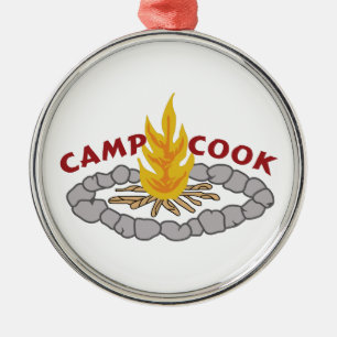 CAMP COOK ORNAMENT AUS METALL
