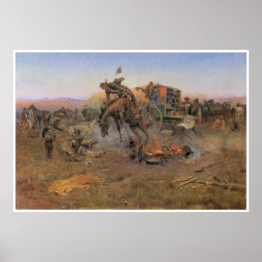 Camp-Cook-Probleme, 1912 Poster (Vorne)